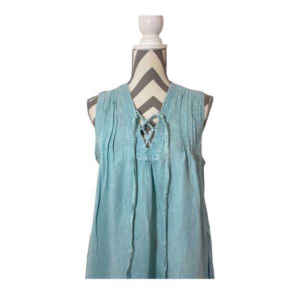 Artisan NY Shift Linen Dress Size M - Picture 2 of 5